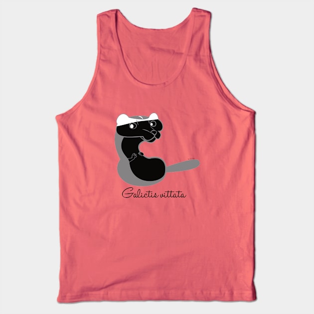 Greater grison Tank Top by belettelepink